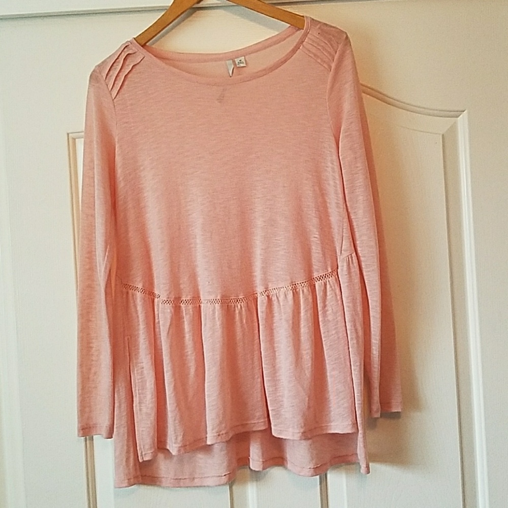 princess highlow knit top